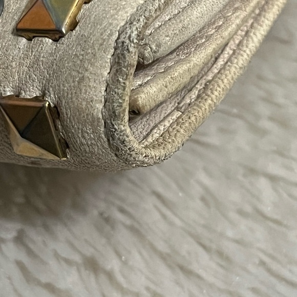 Miu Miu Cream Studded Women's Bag - Picture 16 of 16